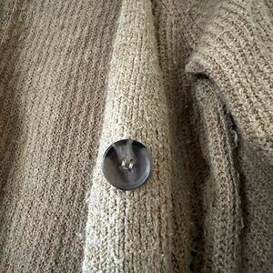 Pink Rose Tan Knit Sweater